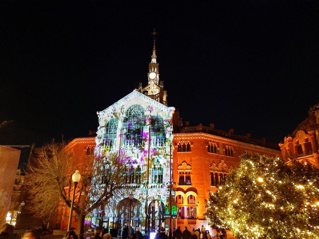 Foto: Las luces de Sant Pau - Barcelona (Cataluña), España