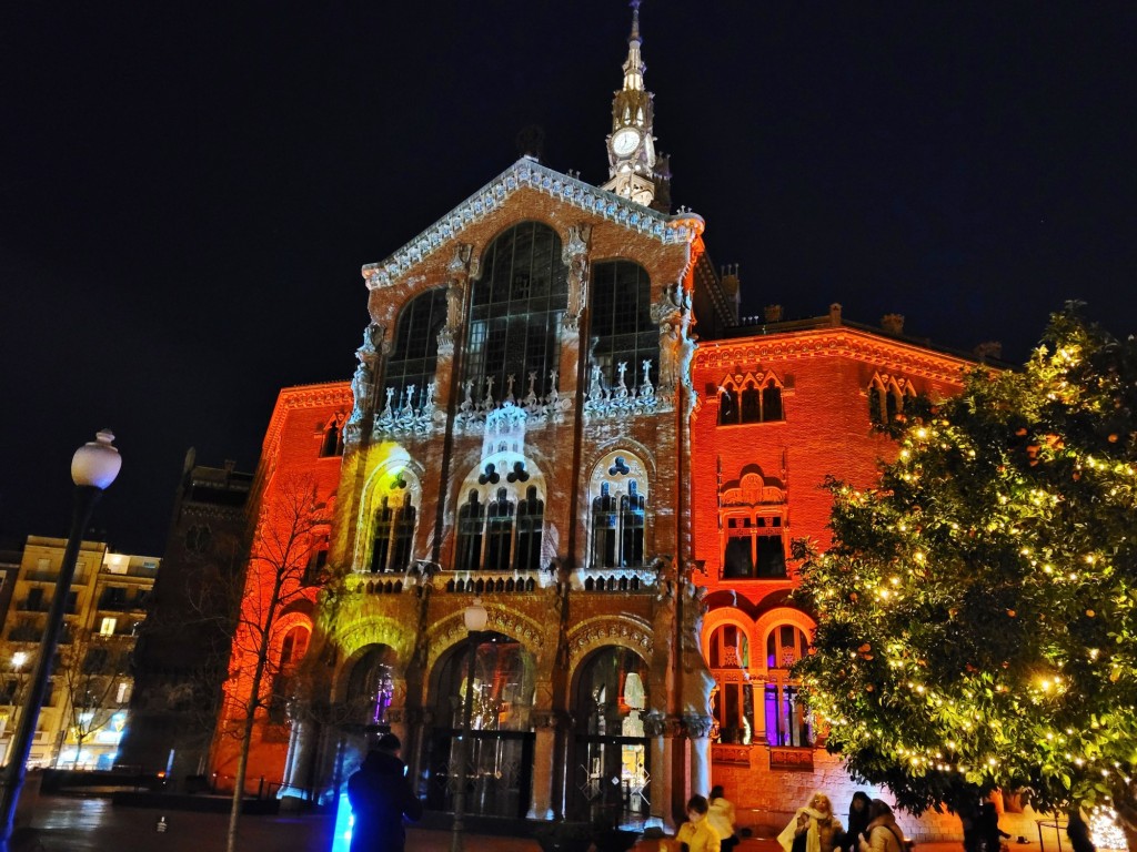 Foto: Las luces de Sant Pau - Barcelona (Cataluña), España