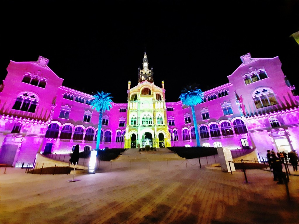 Foto: Las luces de Sant Pau - Barcelona (Cataluña), España