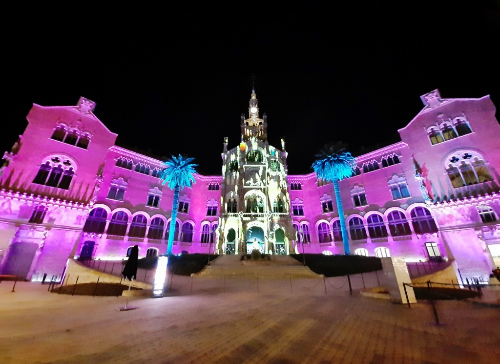 Foto: Las luces de Sant Pau - Barcelona (Cataluña), España