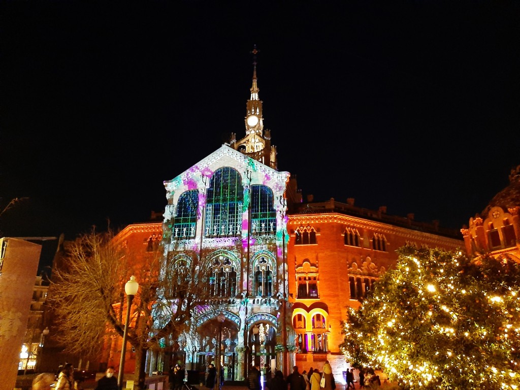 Foto: Las luces de Sant Pau - Barcelona (Cataluña), España