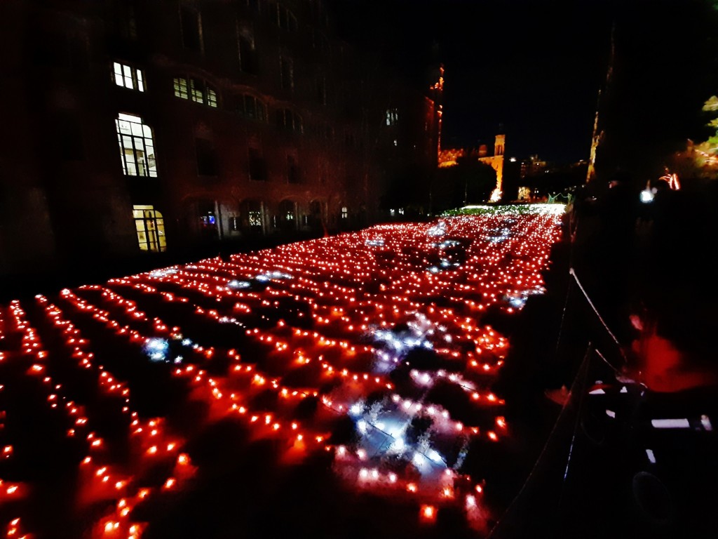 Foto: Las luces de Sant Pau - Barcelona (Cataluña), España