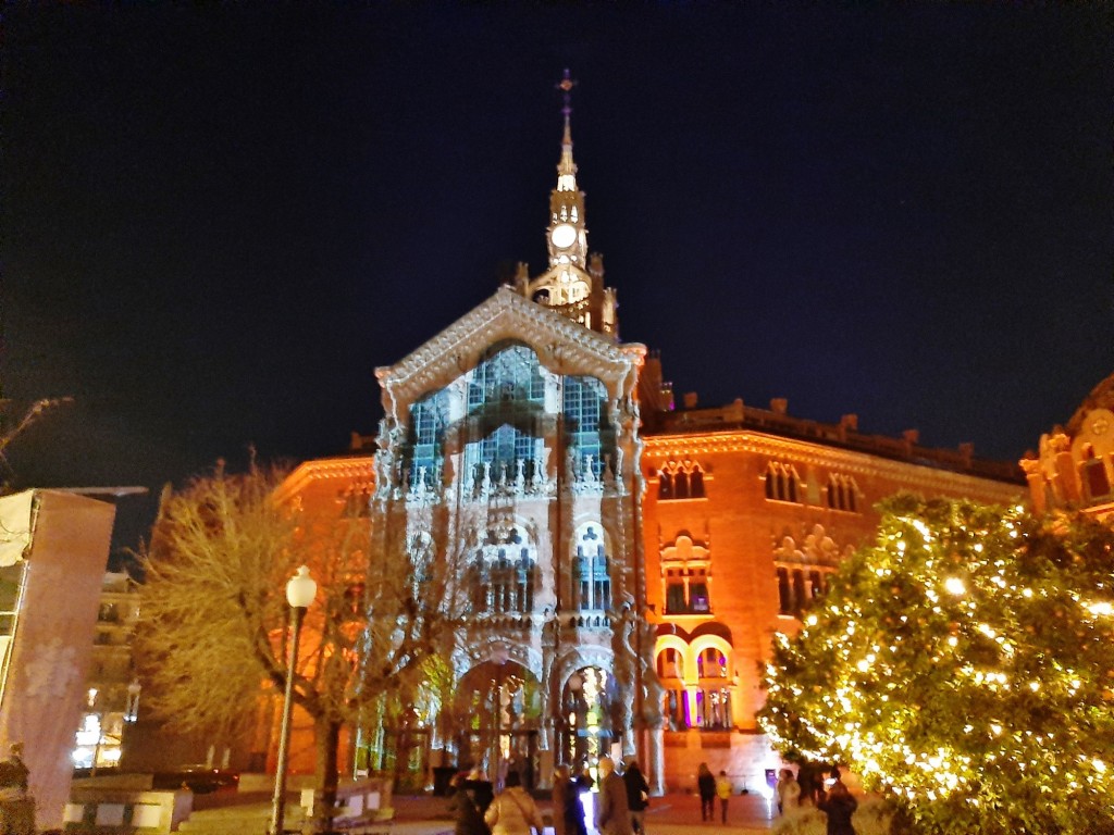 Foto: Las luces de Sant Pau - Barcelona (Cataluña), España