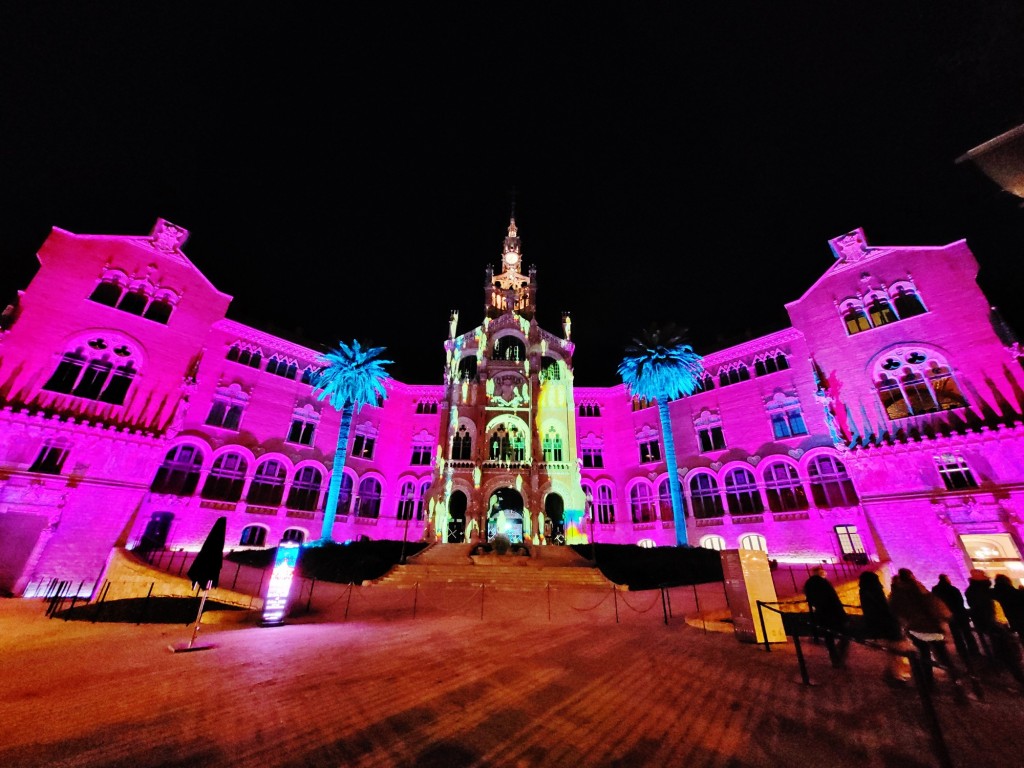 Foto: Las luces de Sant Pau - Barcelona (Cataluña), España