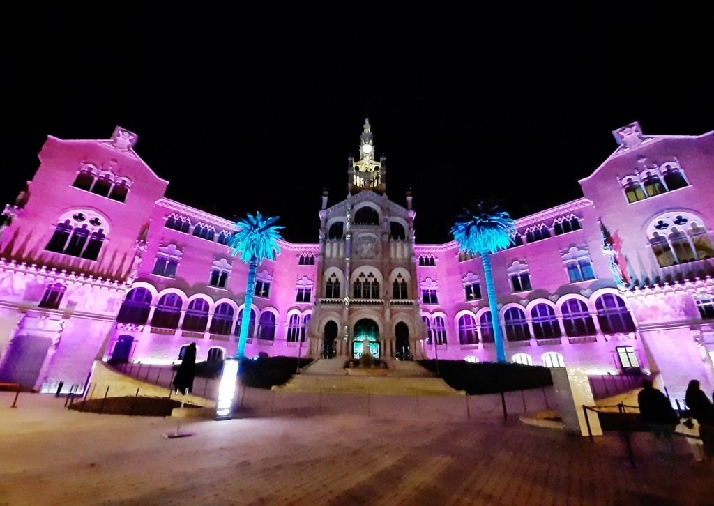 Foto: Las luces de Sant Pau - Barcelona (Cataluña), España