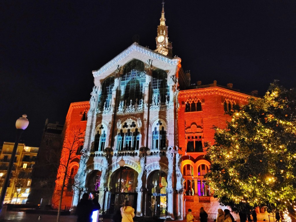 Foto: Las luces de Sant Pau - Barcelona (Cataluña), España