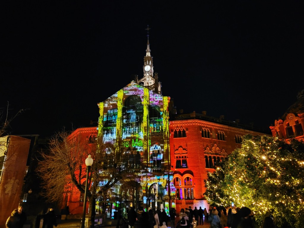 Foto: Las luces de Sant Pau - Barcelona (Cataluña), España