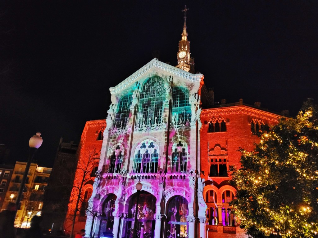 Foto: Las luces de Sant Pau - Barcelona (Cataluña), España