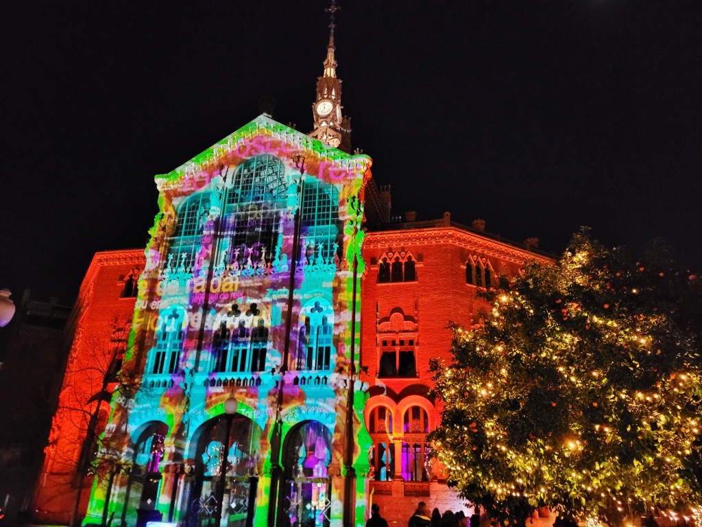 Foto: Las luces de Sant Pau - Barcelona (Cataluña), España