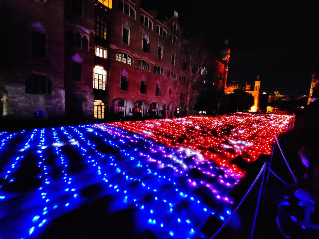 Foto: Las luces de Sant Pau - Barcelona (Cataluña), España