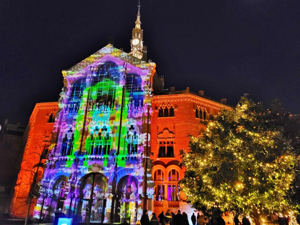 Foto: Las luces de Sant Pau - Barcelona (Cataluña), España