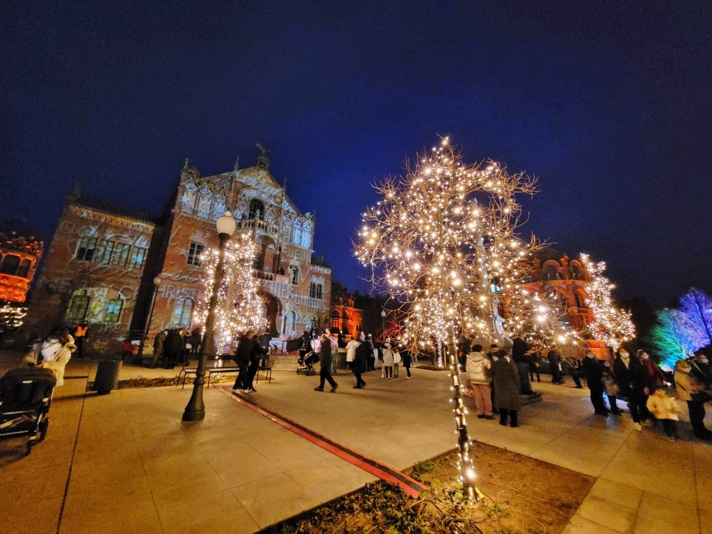 Foto: Las luces de Sant Pau - Barcelona (Cataluña), España