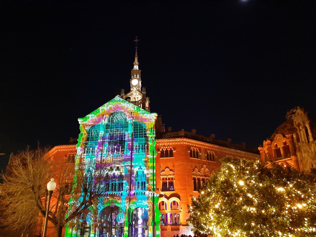 Foto: Las luces de Sant Pau - Barcelona (Cataluña), España
