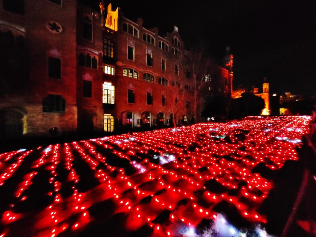 Foto: Las luces de Sant Pau - Barcelona (Cataluña), España