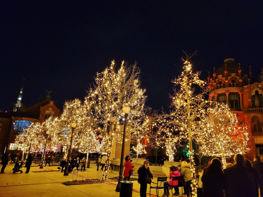 Foto: Las luces de Sant Pau - Barcelona (Cataluña), España