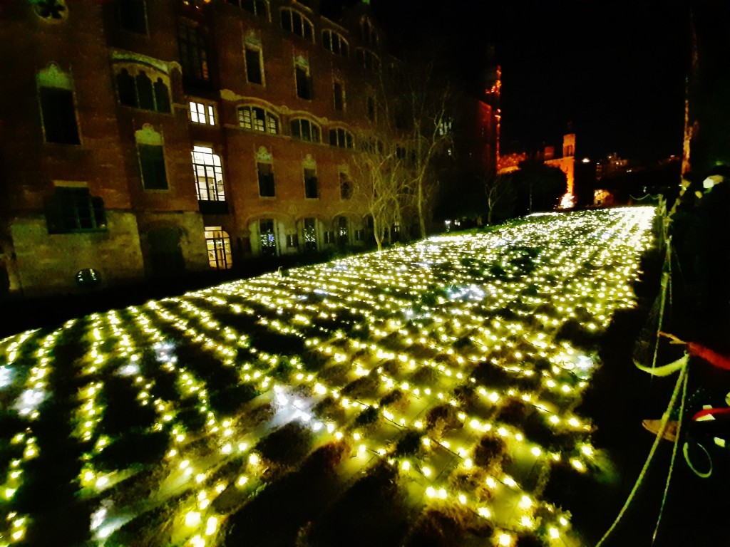 Foto: Las luces de Sant Pau - Barcelona (Cataluña), España