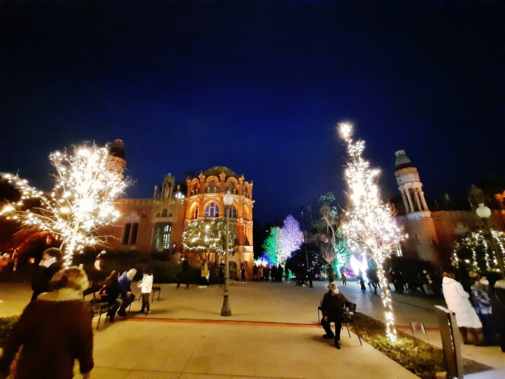 Foto: Las luces de Sant Pau - Barcelona (Cataluña), España