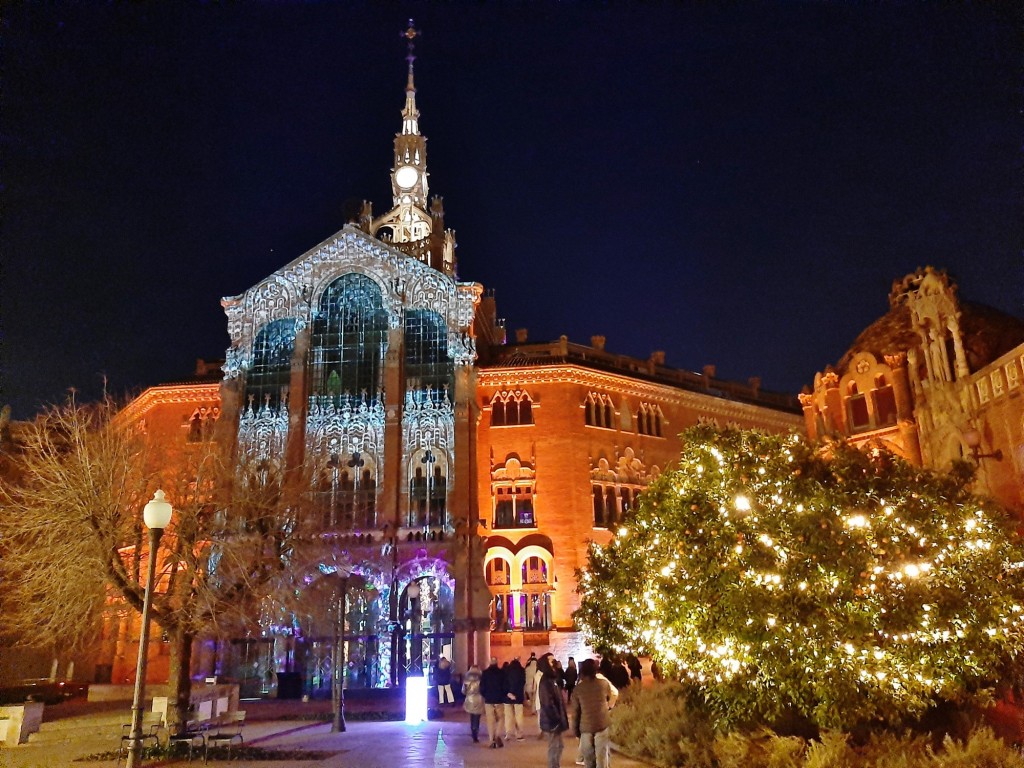 Foto: Las luces de Sant Pau - Barcelona (Cataluña), España