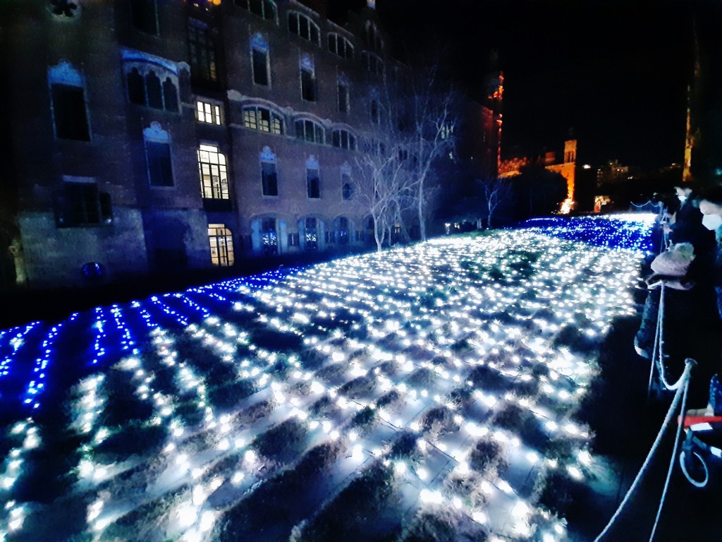 Foto: Las luces de Sant Pau - Barcelona (Cataluña), España
