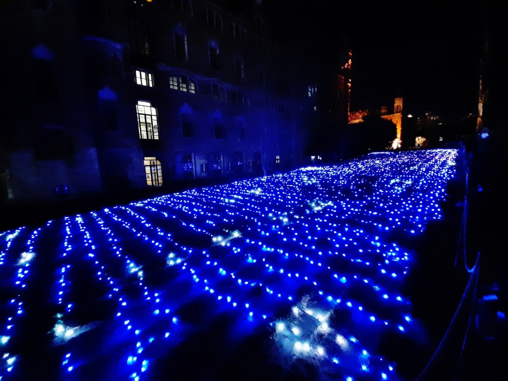 Foto: Las luces de Sant Pau - Barcelona (Cataluña), España