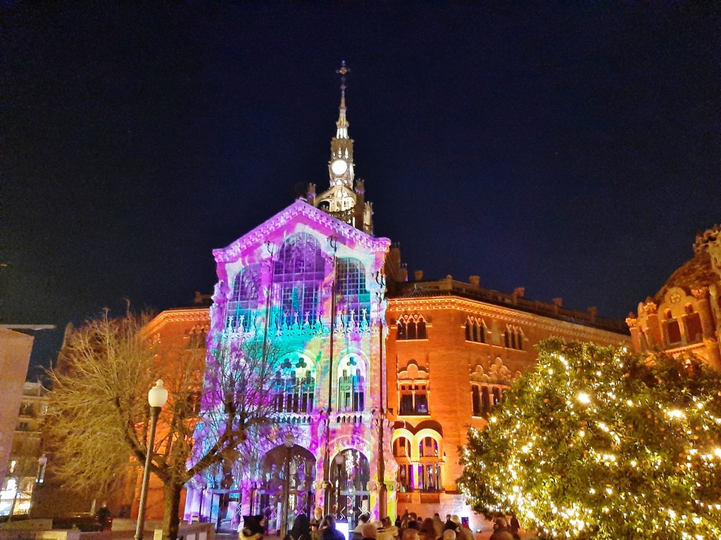 Foto: Las luces de Sant Pau - Barcelona (Cataluña), España