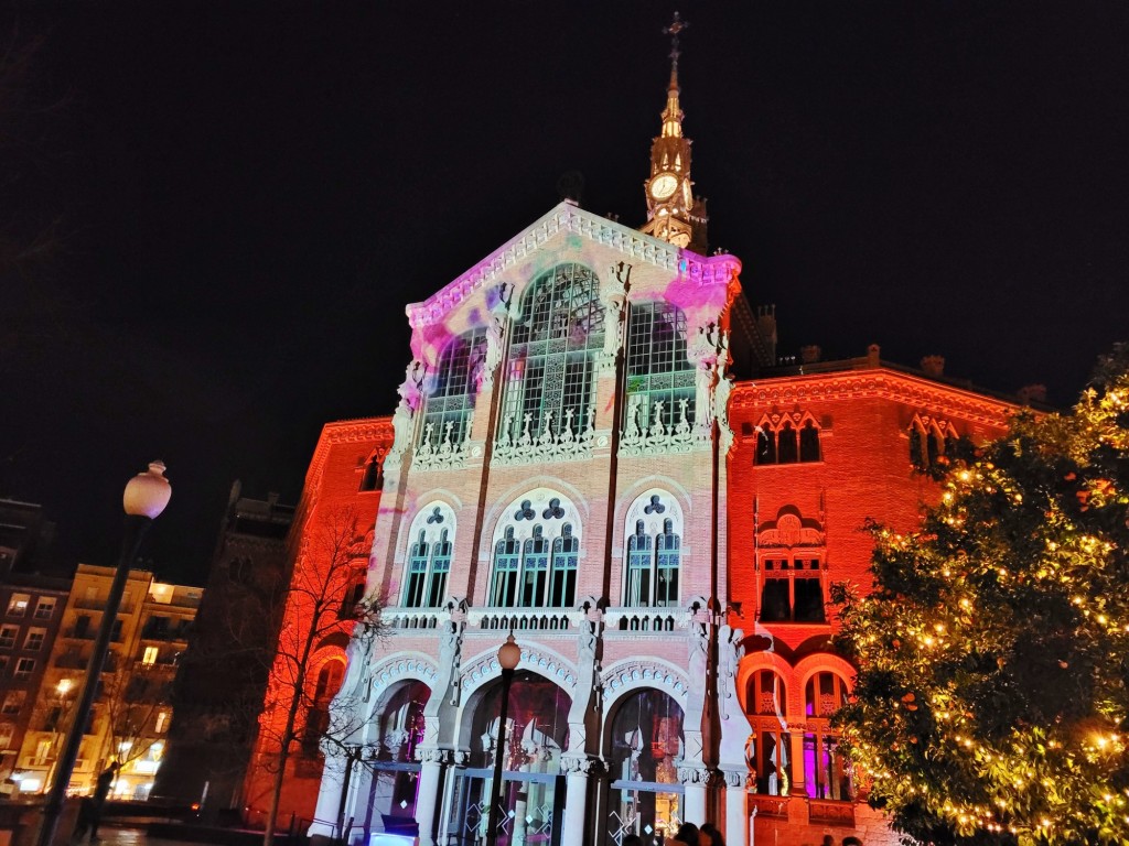 Foto: Las luces de Sant Pau - Barcelona (Cataluña), España