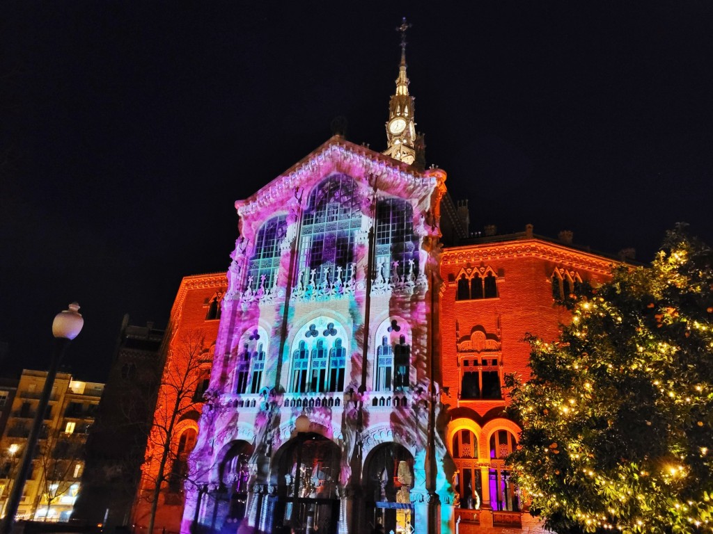 Foto: Las luces de Sant Pau - Barcelona (Cataluña), España