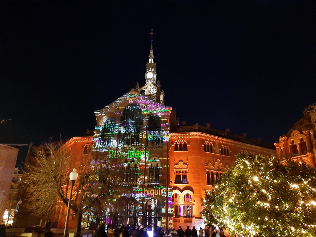 Foto: Las luces de Sant Pau - Barcelona (Cataluña), España