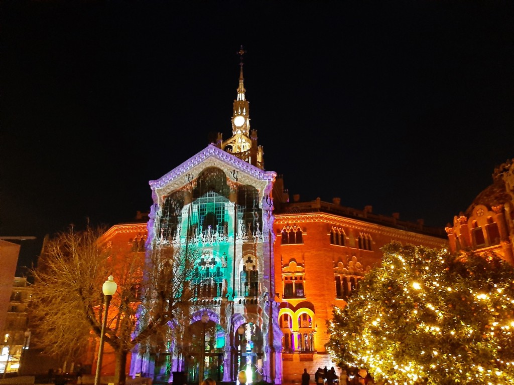 Foto: Las luces de Sant Pau - Barcelona (Cataluña), España