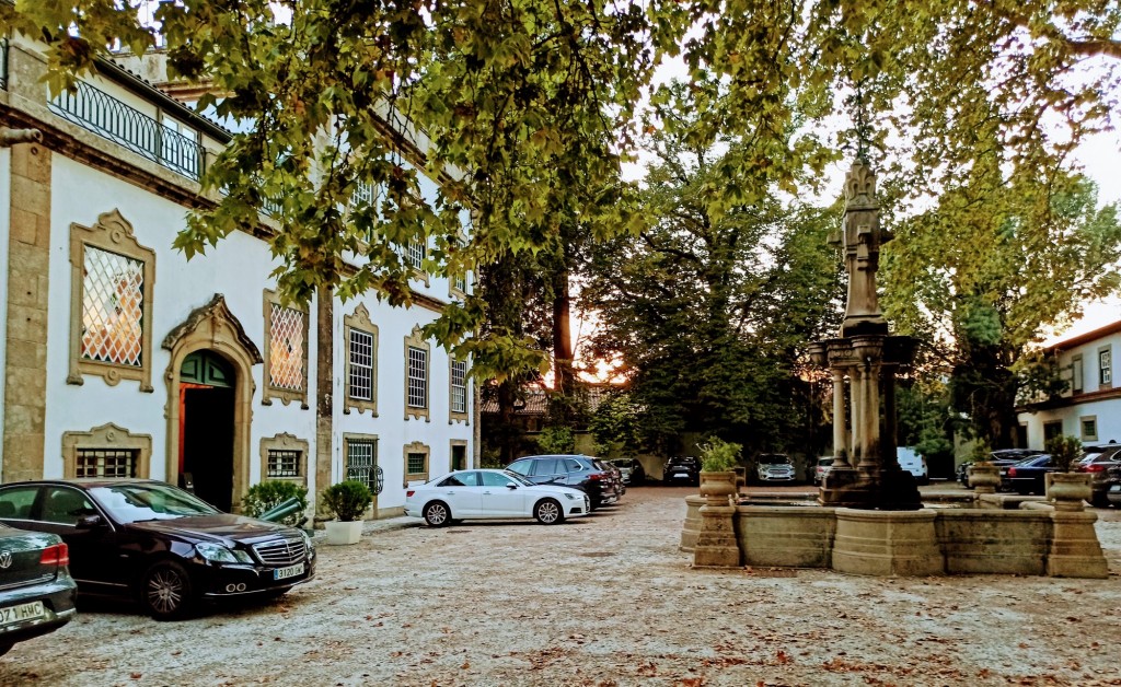 Foto: Entrada al Parador - Insua (Viana do Castelo), Portugal