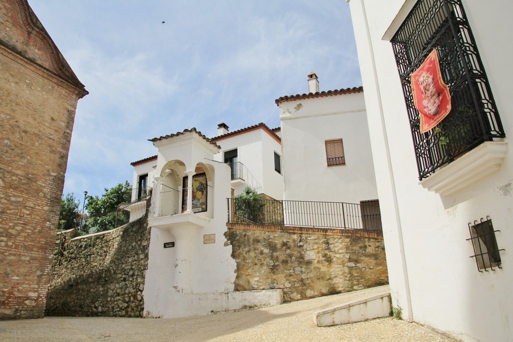 Foto: Vista del pueblo - Fuenteheridos (Huelva), España