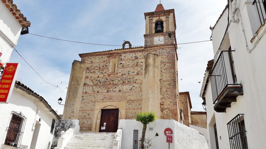 Foto: Vista del pueblo - Castaño del Robledo (Huelva), España