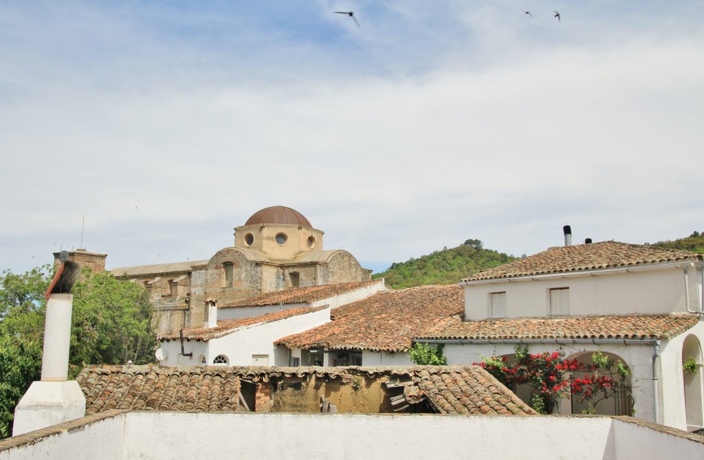 Foto: Vista del pueblo - Castaño del Robledo (Huelva), España