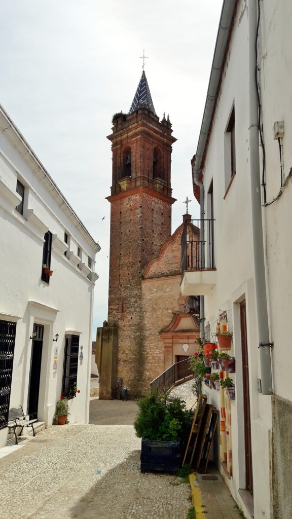 Foto: Vista del pueblo - Fuenteheridos (Huelva), España