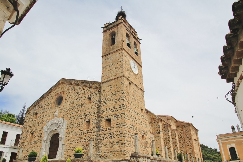 Foto: Vista del pueblo - Almonáster la Real (Huelva), España