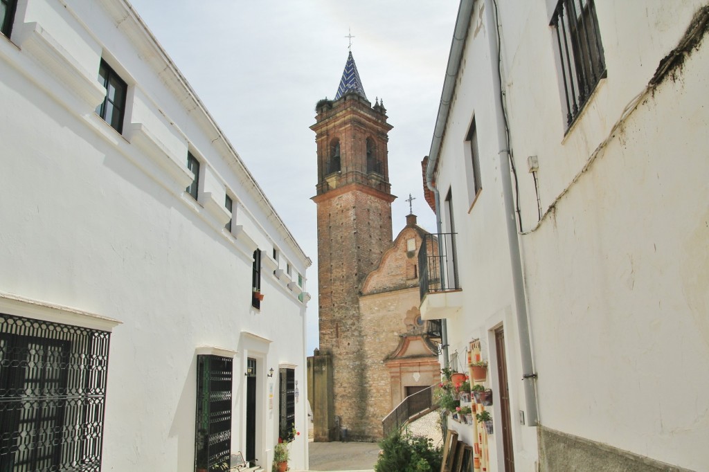Foto: Vista del pueblo - Fuenteheridos (Huelva), España