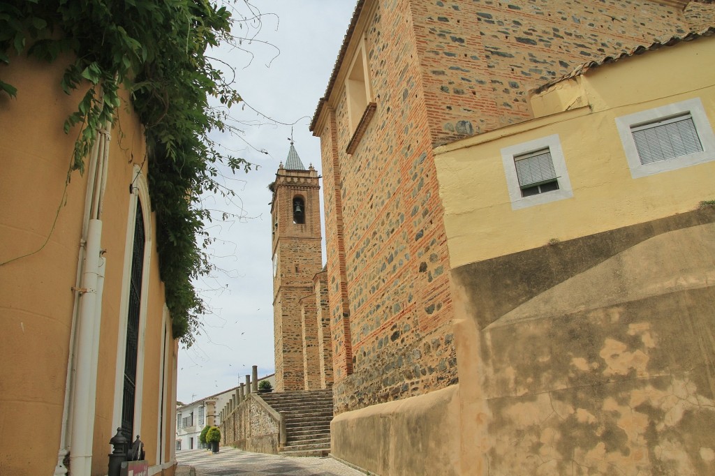 Foto: Vista del pueblo - Almonáster la Real (Huelva), España