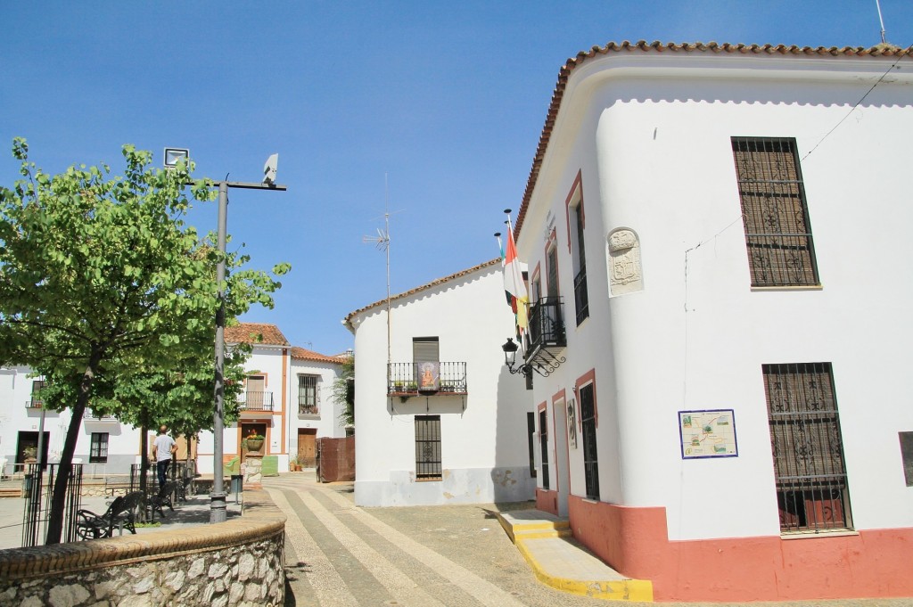 Foto: Vista del pueblo - Cortelazor (Huelva), España