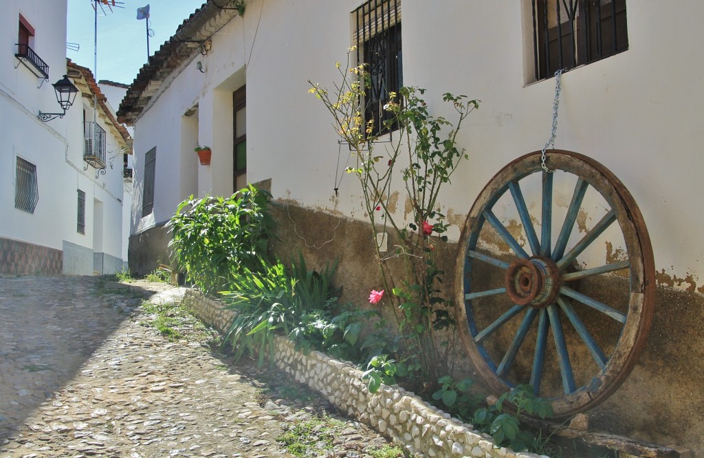 Foto: Vista del pueblo - Alájar (Huelva), España