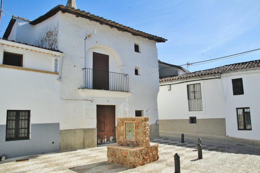 Foto: Vista del pueblo - Alájar (Huelva), España