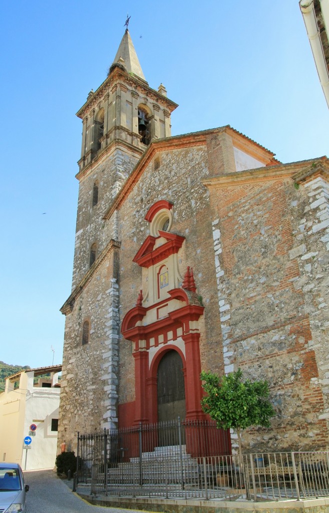 Foto: Vista del pueblo - Alájar (Huelva), España
