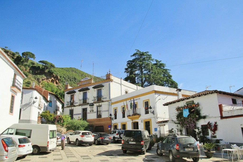 Foto: Vista del pueblo - Alájar (Huelva), España