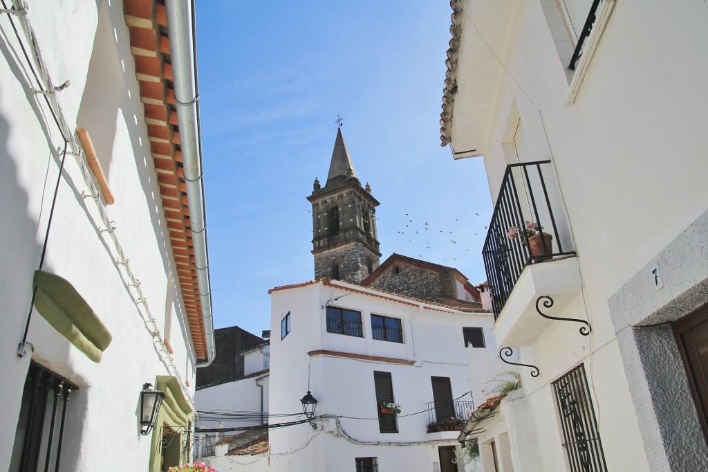 Foto: Vista del pueblo - Alájar (Huelva), España