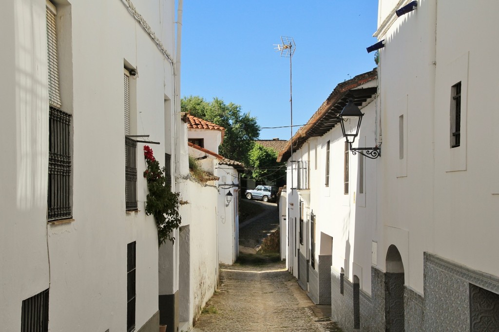 Foto: Vista del pueblo - Alájar (Huelva), España