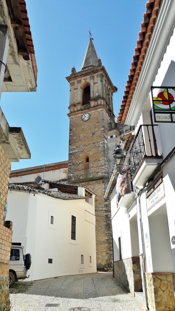 Foto: Vista del pueblo - Alájar (Huelva), España