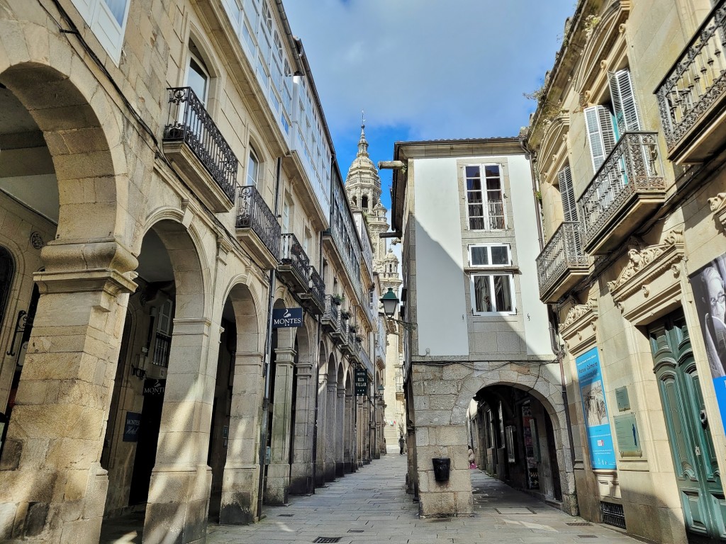 Foto: Centro histórico - Santiago de Compostela (A Coruña), España