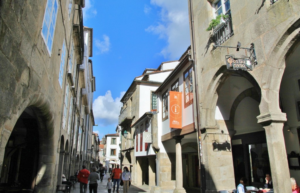 Foto: Centro histórico - Santiago de Compostela (A Coruña), España