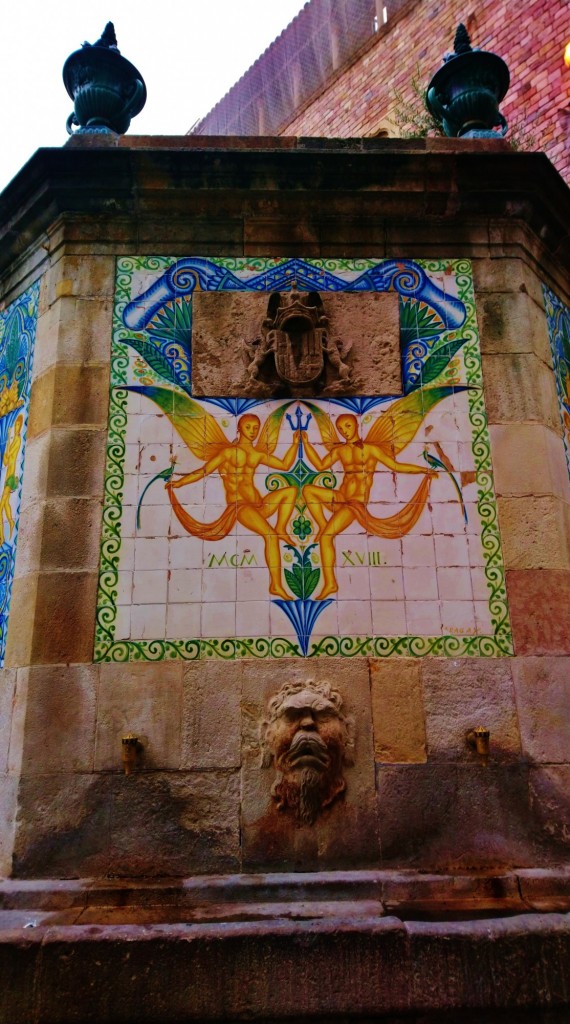 Foto: Font de Santa Anna - Barcelona (Cataluña), España
