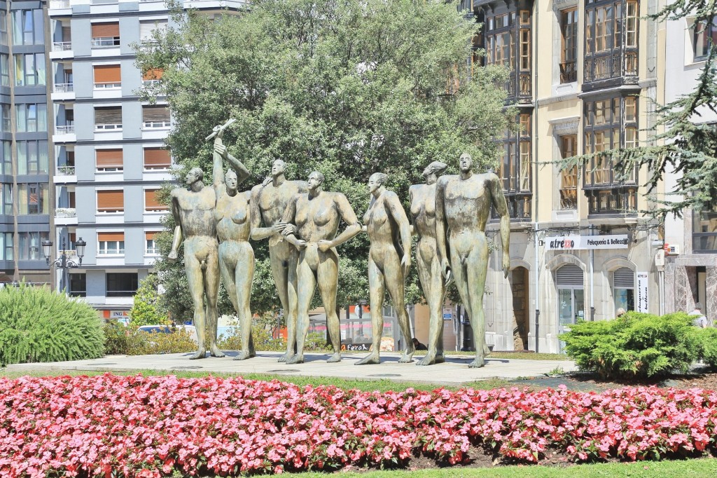 Foto: Vista de la ciudad - Oviedo (Asturias), España