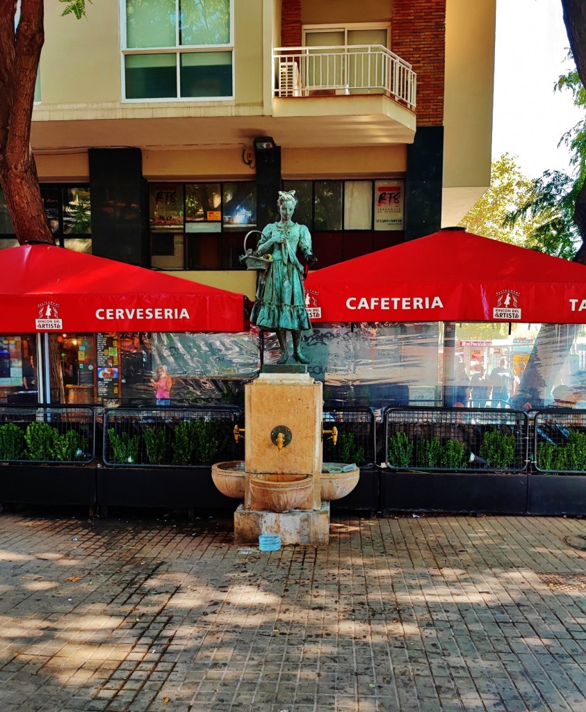 Foto: Font de la Violetera - Barcelona (Cataluña), España